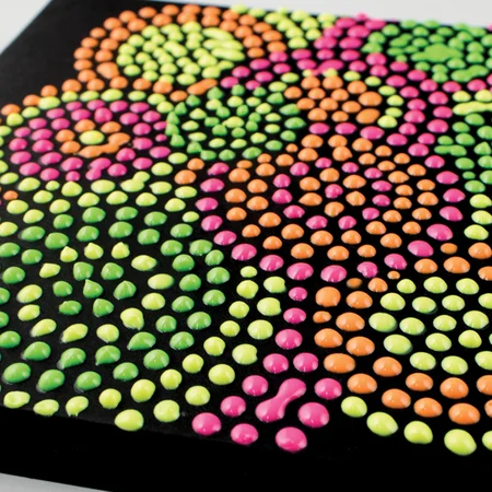 Ooly dot-a-lot til sten, neon brights