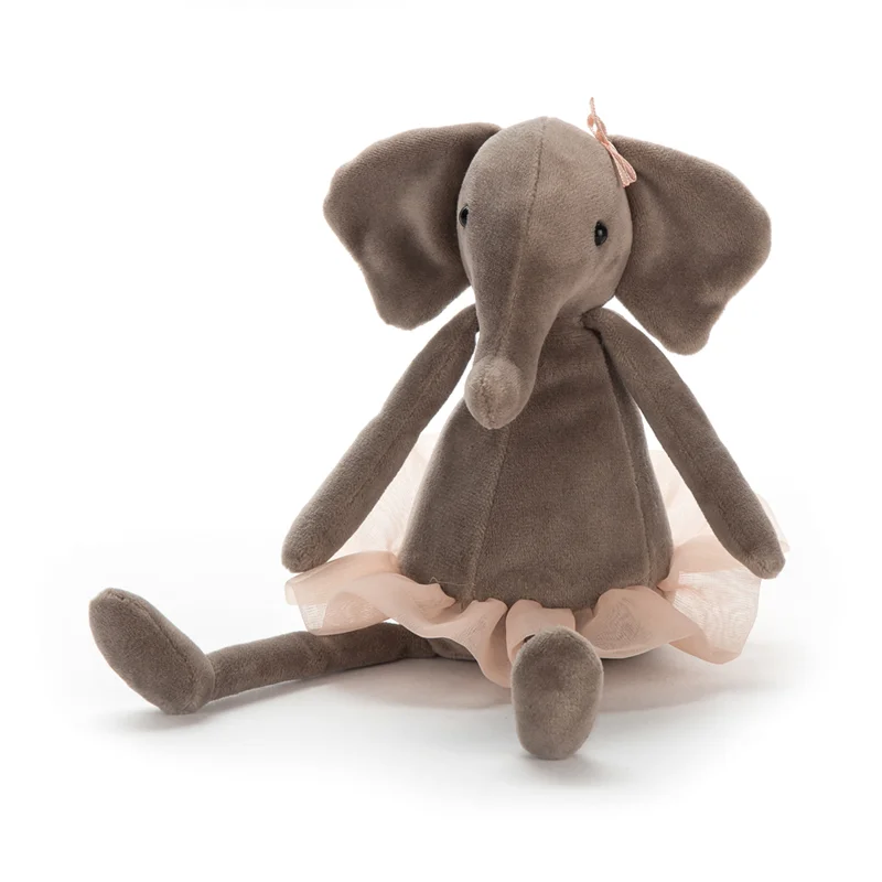 Jellycat bamse, Darcey elefant lille - 23 cm