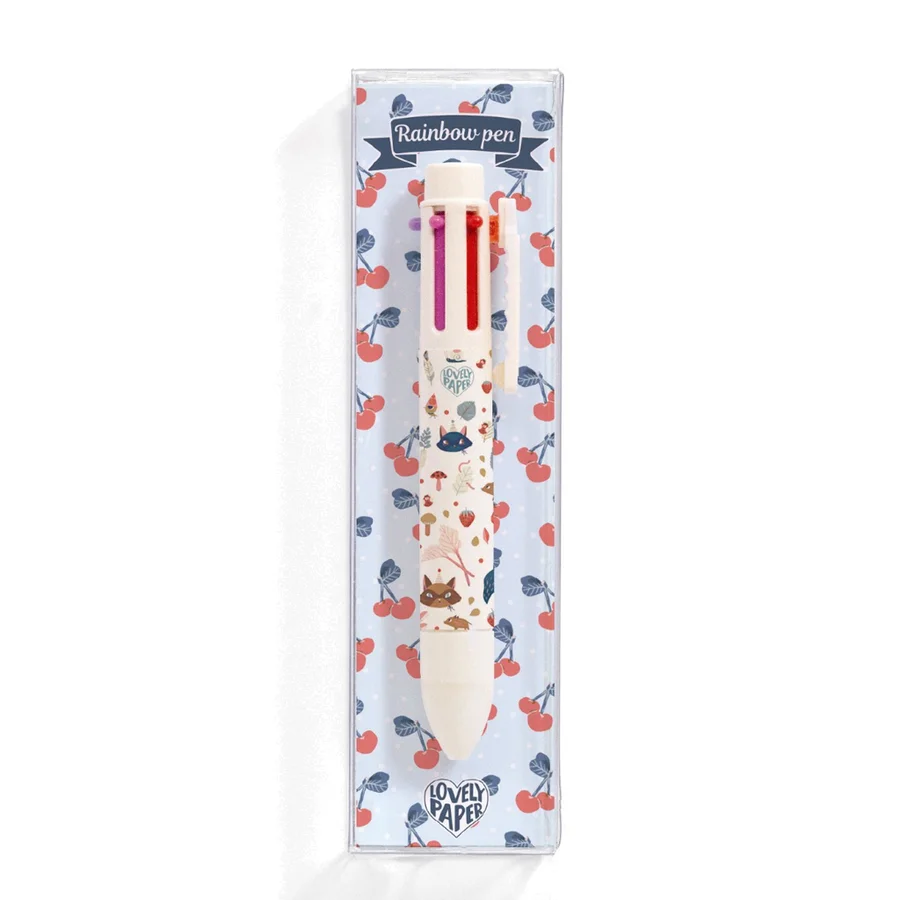 Djeco Lovely Paper Kugelschreiber Rainbow - Lucille