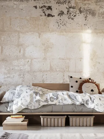 Ferm Living baby sengetøj, Katie Scott - off-white