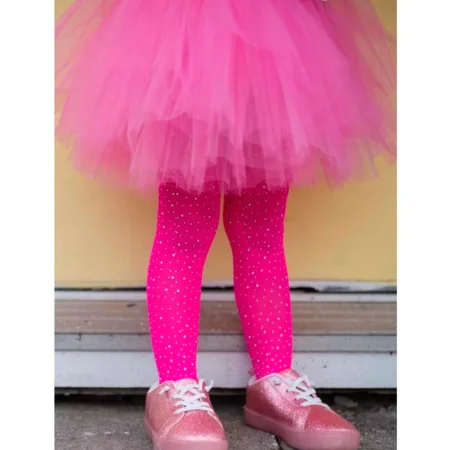 Great Pretenders Strass-Strumpfhose, hot pink 3-8 Jahre