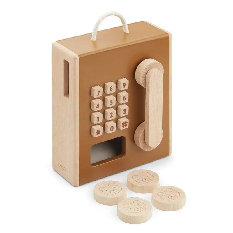 Liewood mønt-telefon, Golden caramel