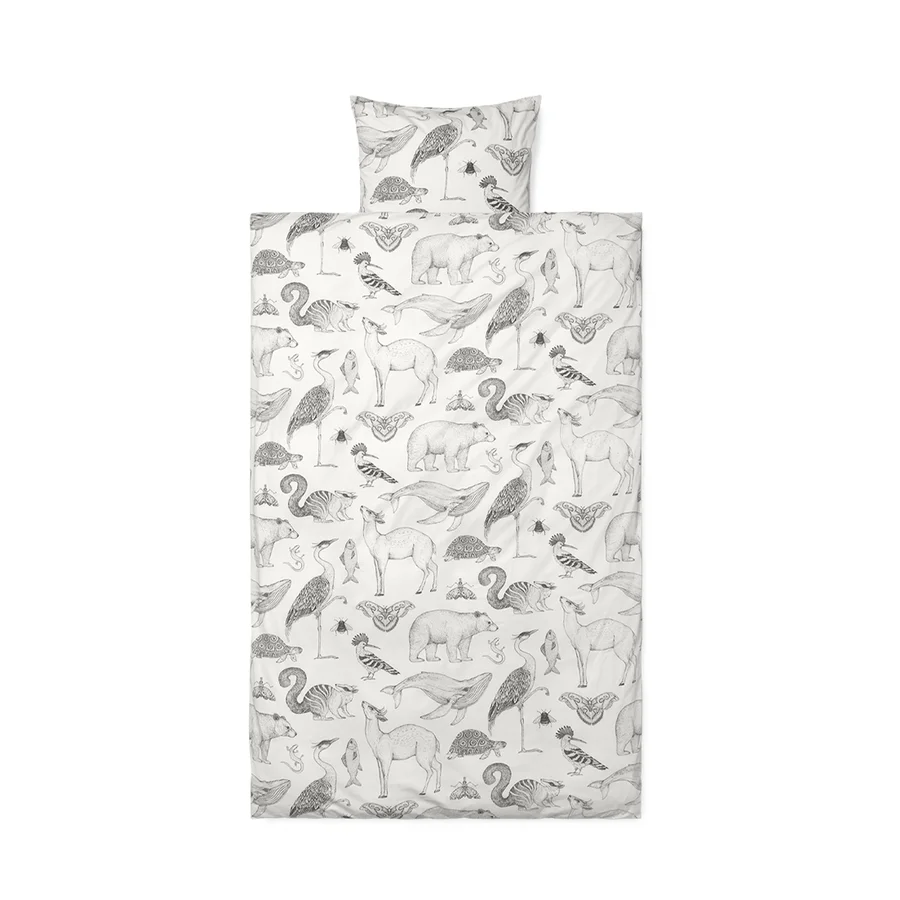 Ferm Living baby sengetøj, Katie Scott - off-white