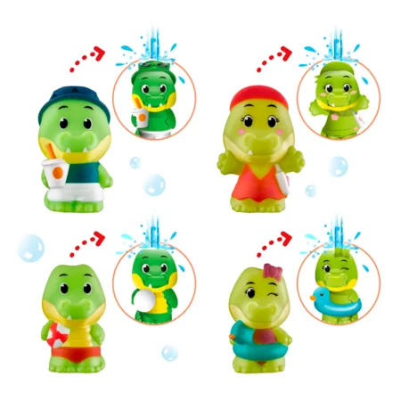 Croco Family Magic "Krokodilfamilie"- Set mit 4 Figuren