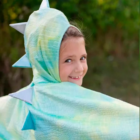 Great Pretenders Regenbogen-Wendecape Einhorn/Drache, 5-6 Jahre