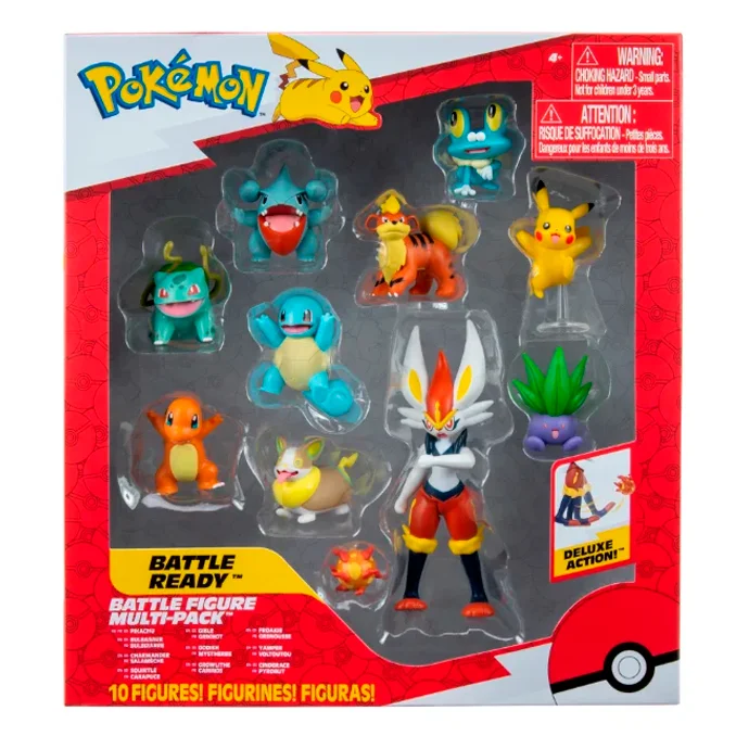 Pokemon Battle Figuren 10er-Pack