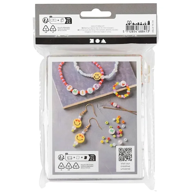 Creativ Company DIY Schmuck-Set, Regenbogenmix