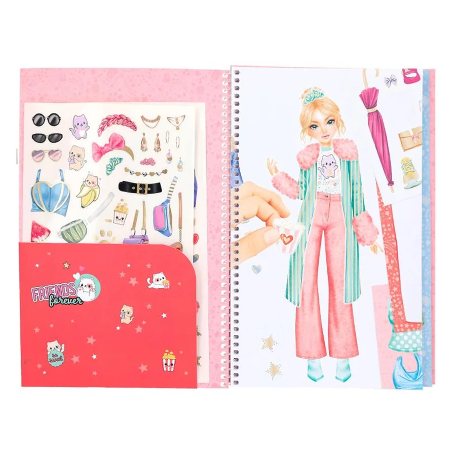 TOPModel Dress me Up Sticker-Album