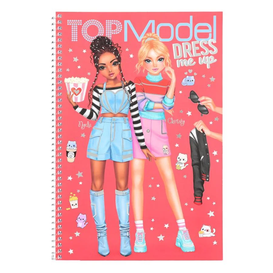 TOPModel Dress me Up Sticker-Album
