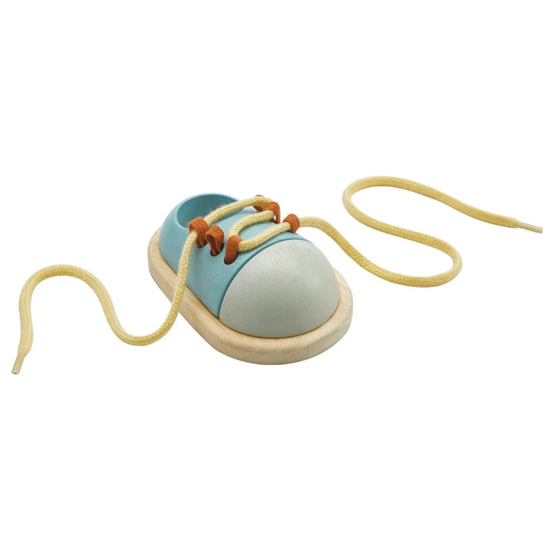 Plan Toys Lernschuh zum Schuhe binden