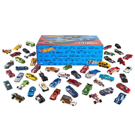 Hot Wheels pakke med 50 biler