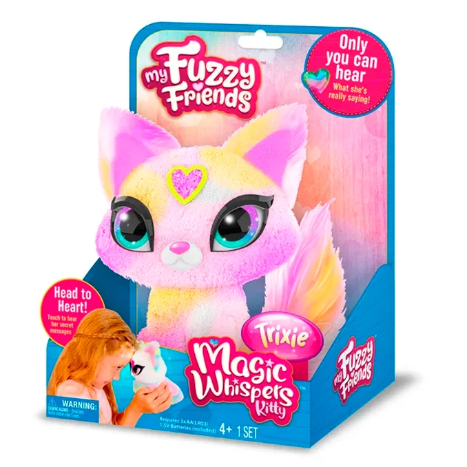 My Fuzzy Friends Magische Flüster-Katze, Trixie Pink Kitty