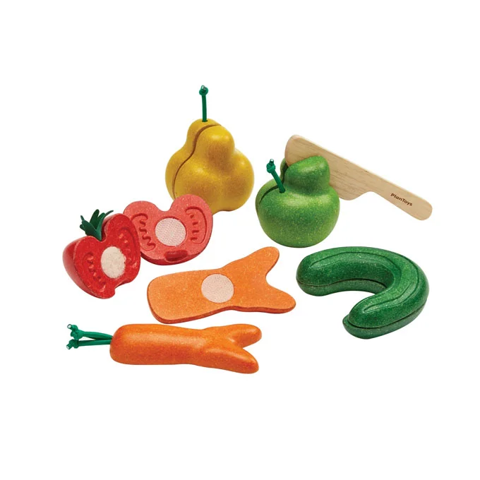 Plan Toys Holzspielzeug Obst und Gemüse