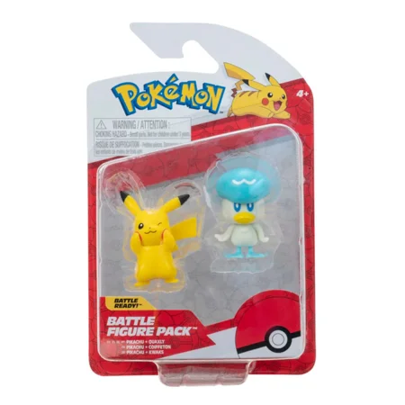 Pokemon batte figurer, Pikachu og Quaxly
