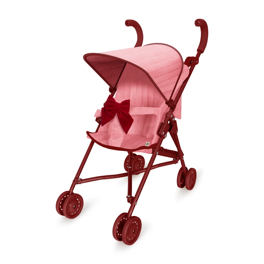 Konges Sløjd Zoe Lulu Puppenwagen, strawberry ice