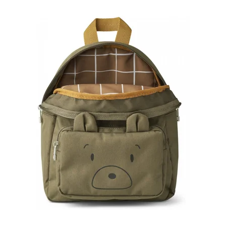 Liewood rygsæk, Mr Bear khaki