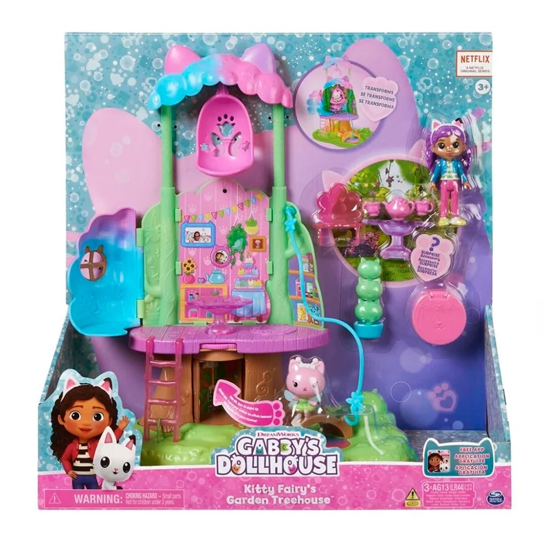Gabby's Dollhouse "Kitty Fairy's Garden Treehouse"