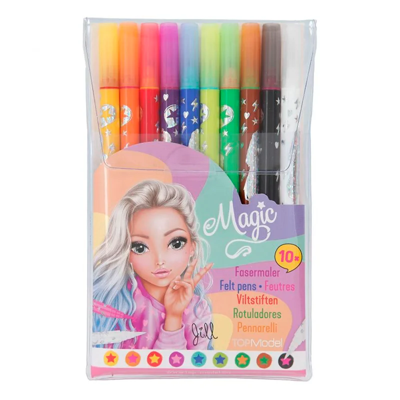 Topmodel Magic Markers "Doppelfasermaler-Set"