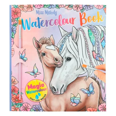 Miss Melody magisches Wassermalbuch