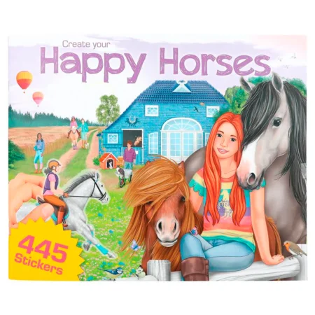Create your Happy Horses Activity Book mit Stickern