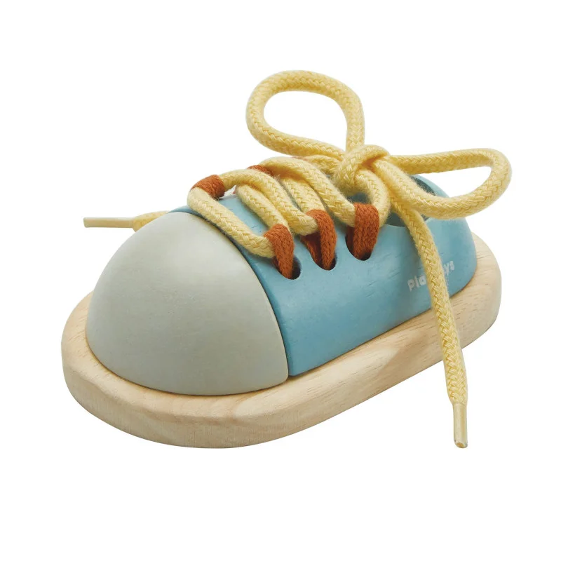 Plan Toys Lernschuh zum Schuhe binden