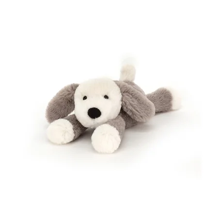 Jellycat bamse, Smudge hund baby - 19 cm