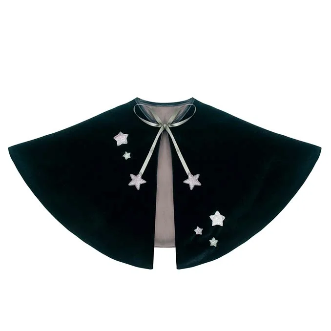Mimi & Lula Cape, Gertrude Hexe Halloween, schwarz