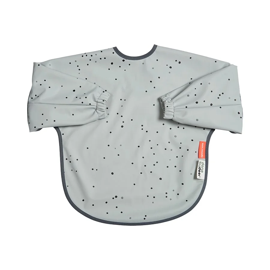 Done by Deer hagesmæk med ærmer 18+, Dreamy Dots - grå