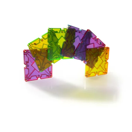Magna-Tiles Magnetbausteine FreeStyle, clear - 40 Teile