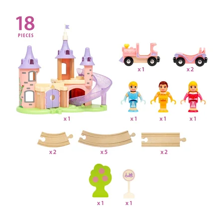 BRIO Disney prinsesseslot-sæt