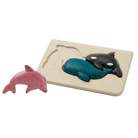 Plan Toys Meerestiere-Puzzle