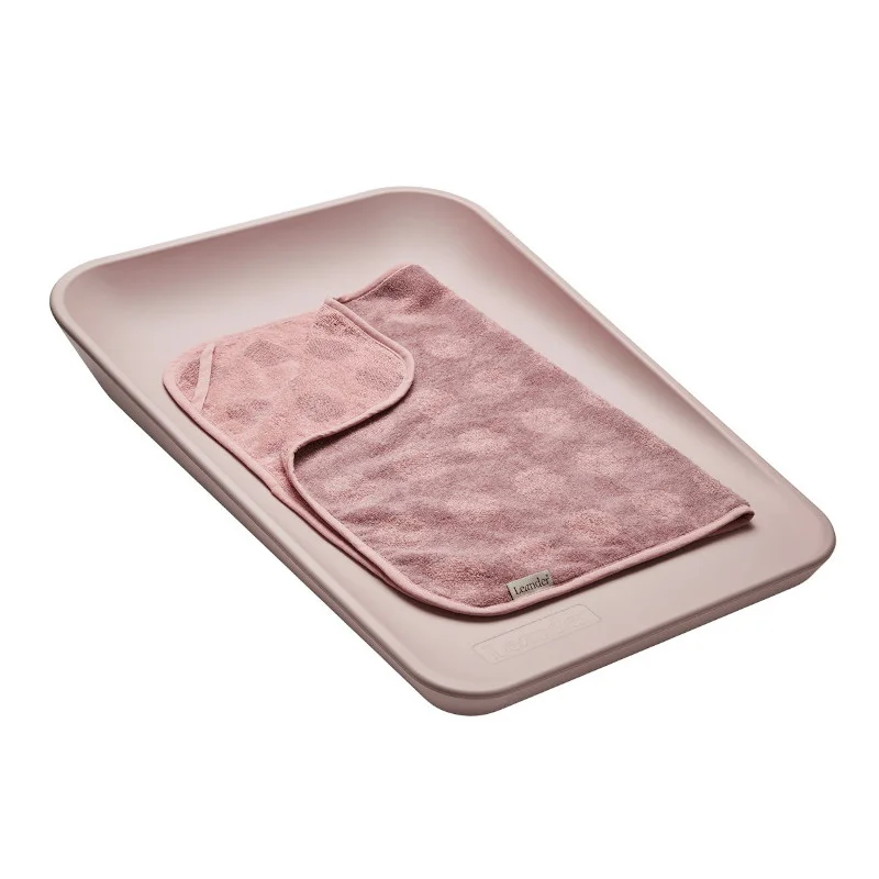 Leander Topper für Wickelunterlage Organic, Wood Rose