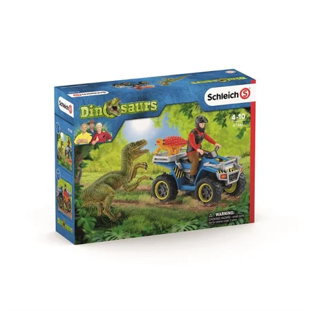 Schleich flugt fra velociraptor