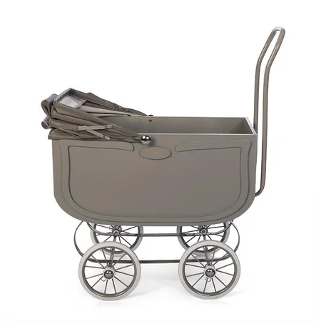 by Astrup dukkevogn, vintage grå