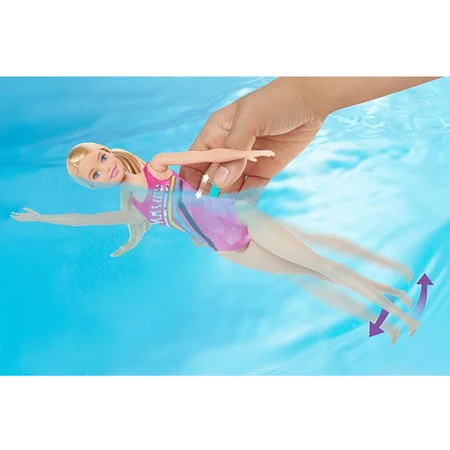 Barbie dukke, svømmer