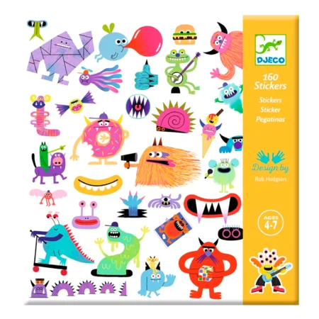 Djeco Sticker, Monster