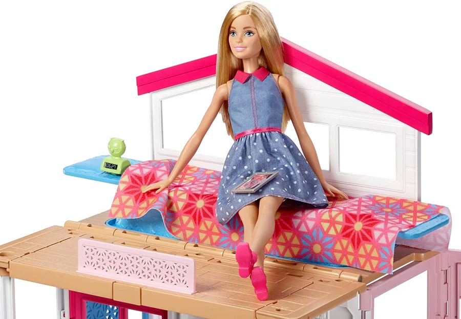 Barbie dukkehus m.2 etager