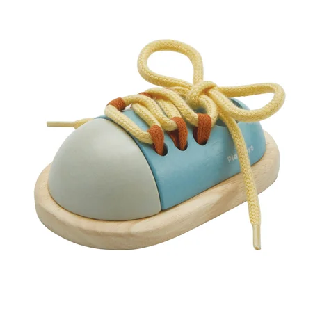 Plan Toys Lernschuh zum Schuhe binden
