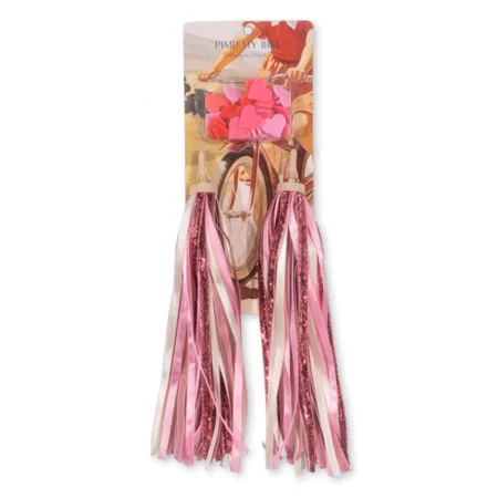 Konges Sløjd Fahrradschmuck, pink glitter