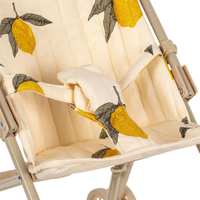 Konges Sløjd Puppenbuggy "Mon grand citron", glitter