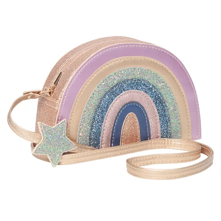 Mimi og Lula skuldertaske, rainbow unicorn