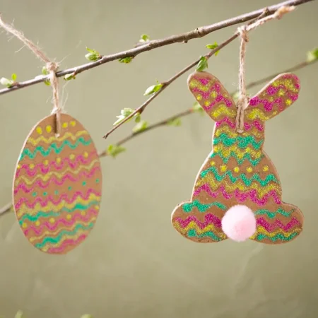 Mini DIY Kit Dekoration Ostereier und Hase, Creative company 