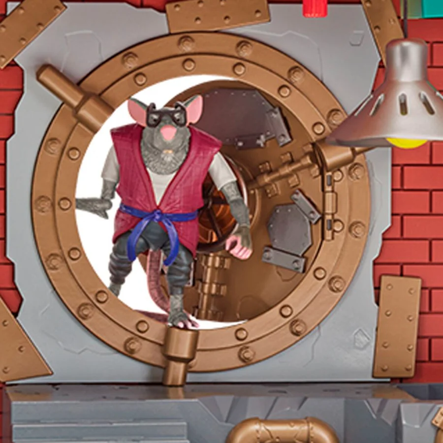 Ninja Turtles Mutant Mayhem grosses Spielset Hauptquartier Sewer Lair Dlx