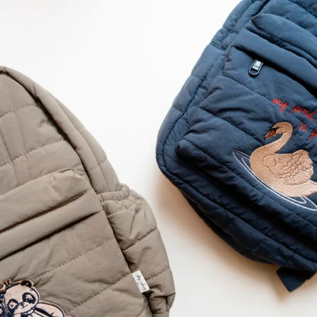 Konges Sløjd Juno Quilt-Rucksack Midi, total eclipse