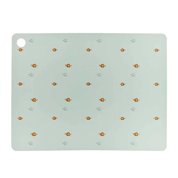 OYOY Tischset Billy Dino, pale green