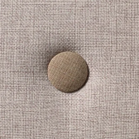 3-Fold Sofa Single soft, beige mit sandfarbenen Knöpfen, byKlipKlap