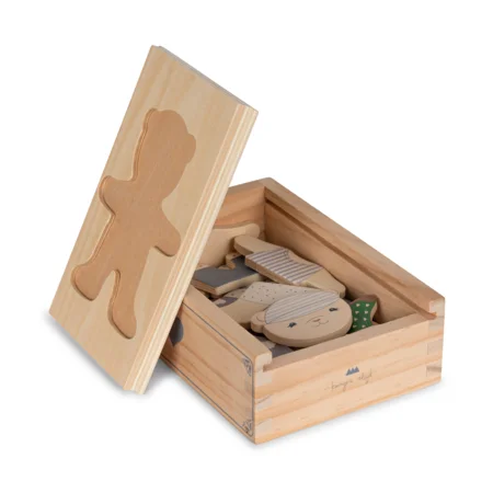Konges Sløjd Anzieh-Puzzle, blau