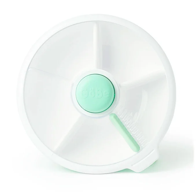 GoBe Kids große Spinner Snackbox, mint grün