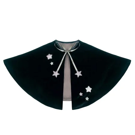 Mimi & Lula Cape, Gertrude Hexe Halloween, schwarz