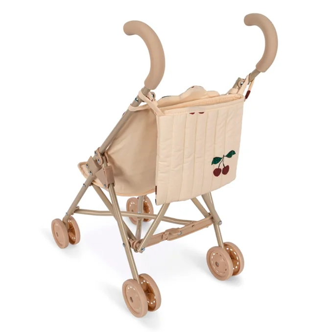 Konges Sløjd Puppenbuggy "Ma grande cerise", glitter